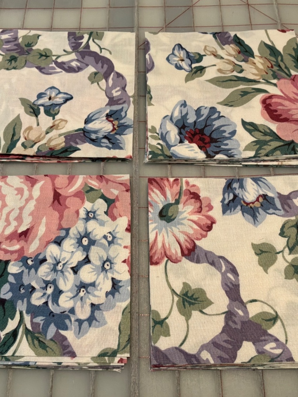 5" Inch Quilt Squares 155 Count